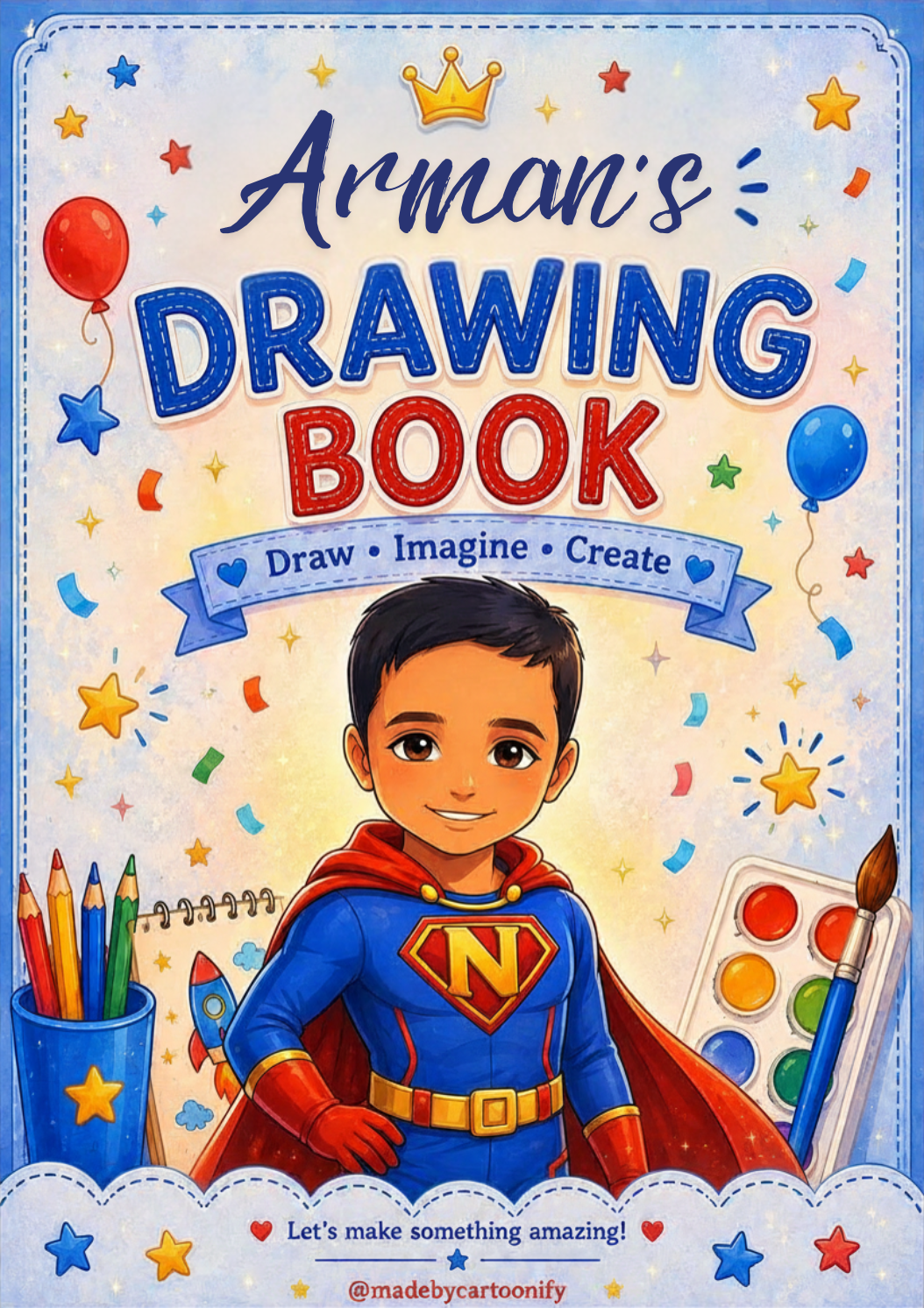 Personalized Drawing Books